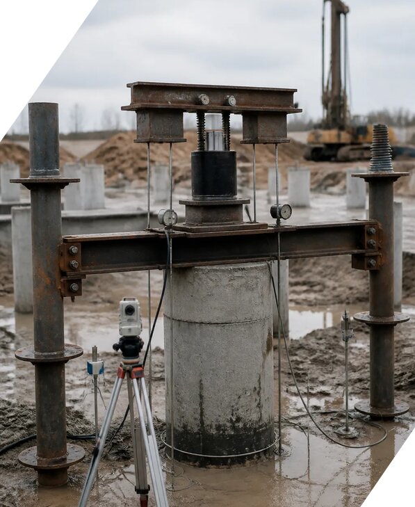 Испытание буронабивных свай в Юбилейном от 51515 р. | ЭкспертизаРоссия