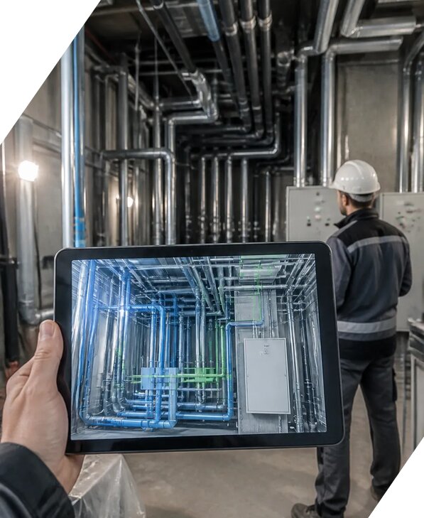 Создание BIM модели инженерных сетей в Юбилейном от 51515 р. | ЭкспертизаРоссия